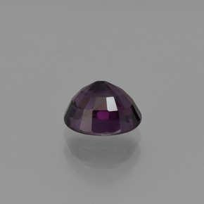 Spinello Viola scuro naturale da 1.30 ct, Taglio ovale, VS