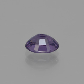 Spinello naturale viola da 1,05 ct, taglio ovale, VS