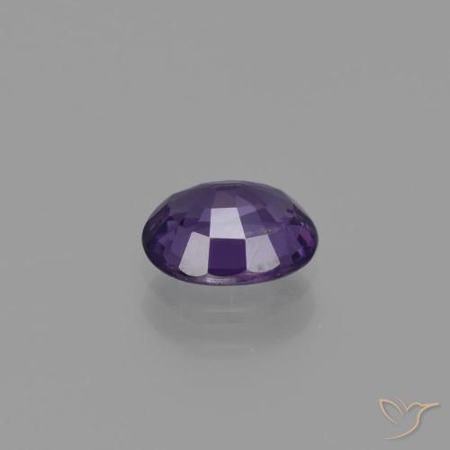 Spinello Violetta d'uva naturale da 1.00 ct, Ovale, VS-SI