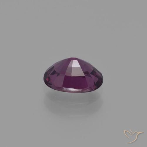 Spinello Deep Plum naturale da 1.07 ct, Ovale, VVS