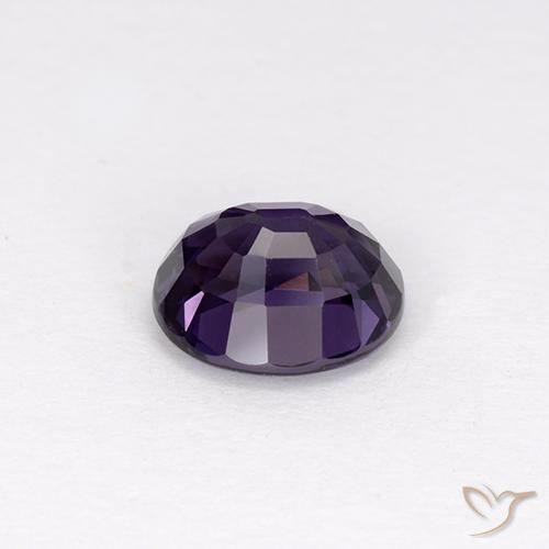 Spinello Viola medio naturale da 1.13 ct, Ovale, VVS-VS
