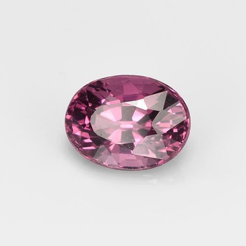 Spinello Magenta-rosa intenso Deep naturale da 0.93 ct, Taglio ovale, VS