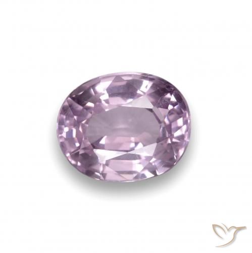 0.90ct Naturale Viola chiaro Spinello, Ovale, VS