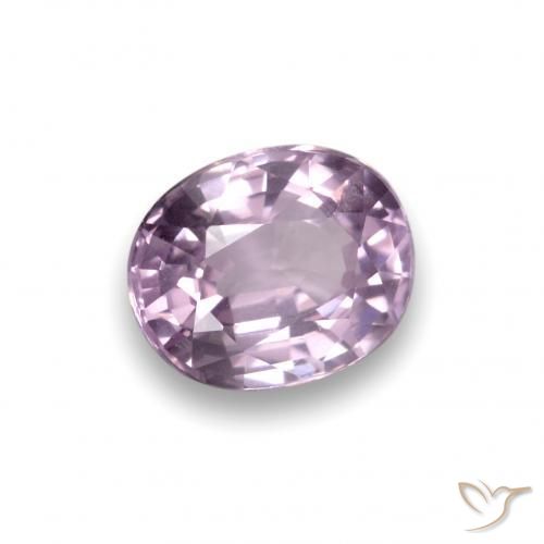 Spinello Viola chiaro naturale da 0.90 ct, Ovale, VS