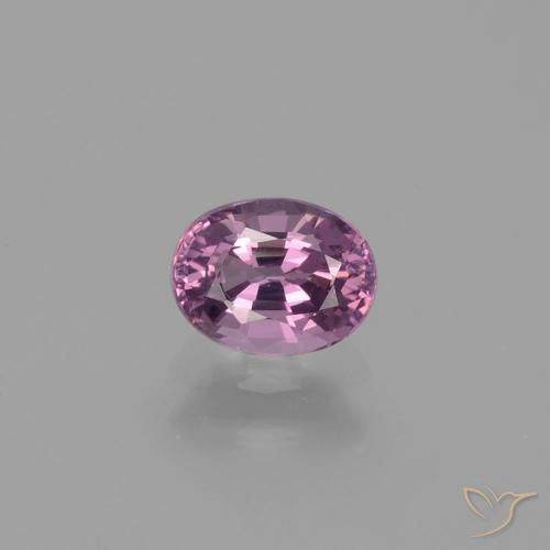 0.76ct Naturale sanguinamento Spinello, Ovale, VVS