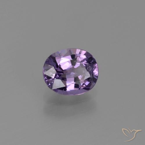 Spinello Viola scuro naturale da 1.05 ct, Ovale, VS-SI
