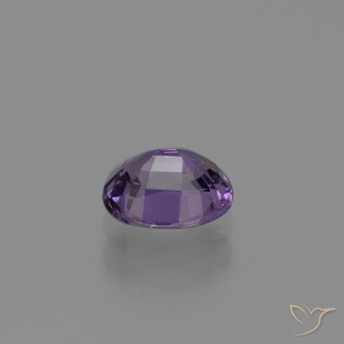 Spinello Viola scuro naturale da 1.05 ct, Ovale, VS-SI