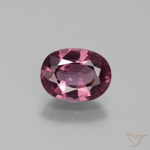 1.26ct Naturale Viola medio Spinello, Ovale, VS
