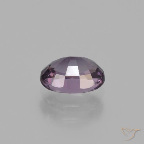Spinello Viola scuro naturale da 1.14 ct, Ovale, VS