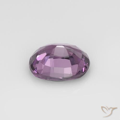 Spinello Viola scuro naturale da 1.00 ct, Ovale, VS