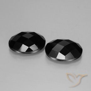 Gemme di Spinello Nero naturale da 13.52 ct, Ovale, Opaco