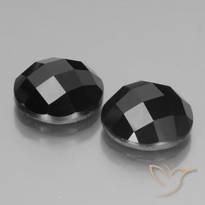 Gemme di Spinello Nero naturale da 14.23 ct, Rotondo, Opaco