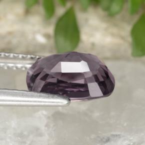 Spinello Viola scuro naturale da 1.99 ct, Taglio a cuscino, VVS-VS