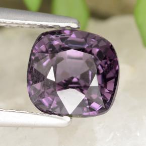 Spinello Violetta di bacche naturale da 1.93 ct, Taglio a cuscino, VS
