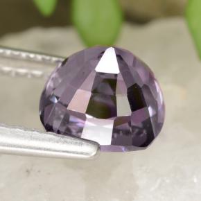 Spinello Violetta di bacche naturale da 1.93 ct, Taglio a cuscino, VS