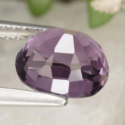 Spinello naturale porpora da 2,03 ct, taglio ovale, VVS-VS
