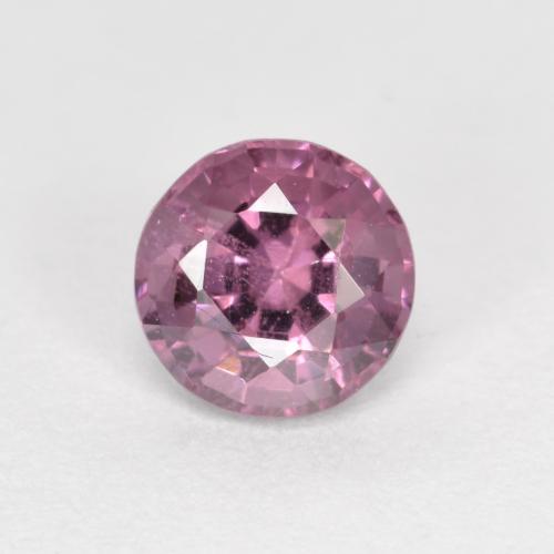 Spinello Prugna Viola naturale da 0.64 ct, Taglio rotondo, VS