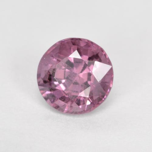 Spinello Prugna Viola naturale da 0.64 ct, Taglio rotondo, VS