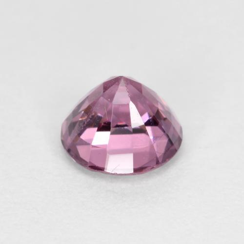 Spinello Prugna Viola naturale da 0.64 ct, Taglio rotondo, VS