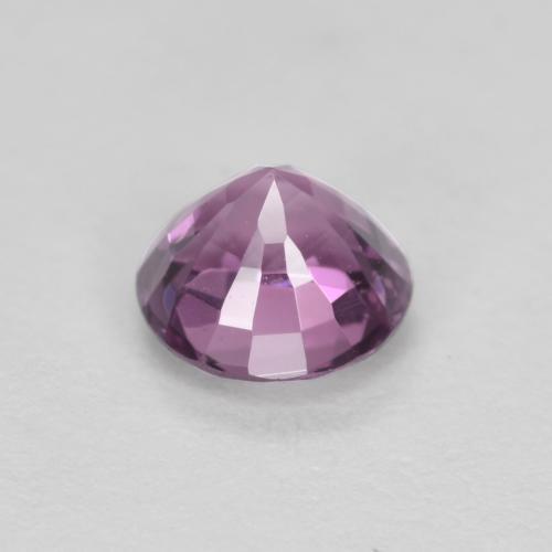 Spinello Boysenberry naturale da 0.64 ct, Taglio rotondo, VVS-VS
