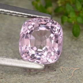 Spinello naturale porpora da 1,69 ct, taglio a cuscino, VVS-VS
