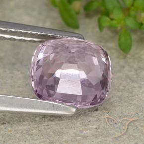Spinello naturale porpora da 1,69 ct, taglio a cuscino, VVS-VS