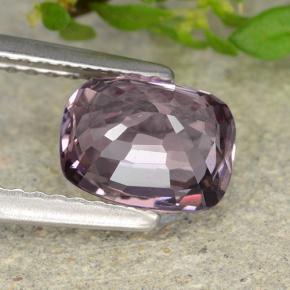 Spinello naturale porpora da 1,51 ct, taglio a cuscino, VVS-VS