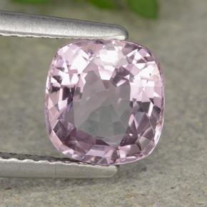 Spinello Viola rosato chiaro naturale da 1.70 ct, Taglio a cuscino, VVS-VS