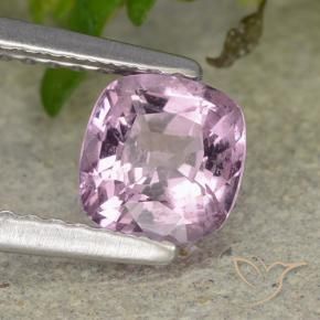 Spinello lavanda profonda naturale da 0.95 ct, Cuscino, VS