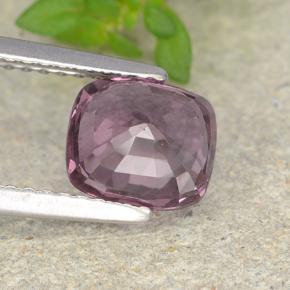 Spinello naturale porpora da 1,81 ct, taglio a cuscino, VVS-VS