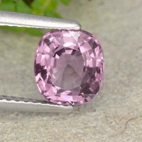 Spinello lavanda profonda naturale da 1.65 ct, Cuscino, VVS-VS