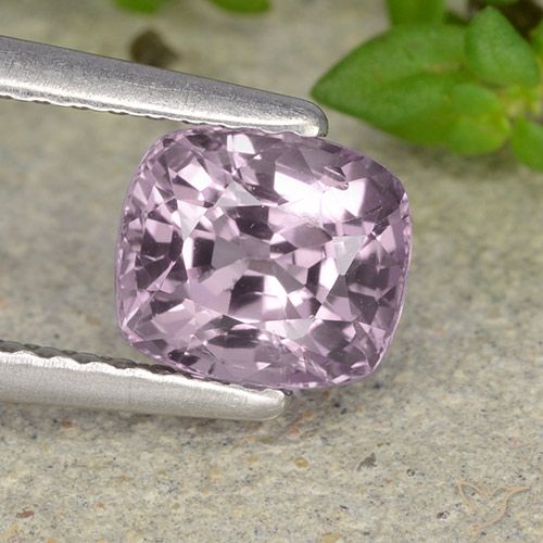 1.39ct Naturale Viola molto chiaro Spinello, Cuscino, VVS-VS