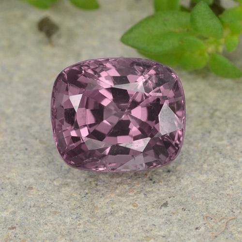 1.52ct Naturale Sangria scura Spinello, Cuscino, VVS-VS