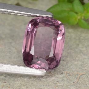 Spinello Viola medio-scuro naturale da 1.21 ct, Cuscino, VVS-VS