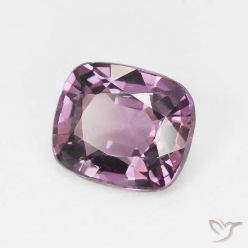 Spinello Viola medio naturale da 1.40 ct, Cuscino, VVS-VS
