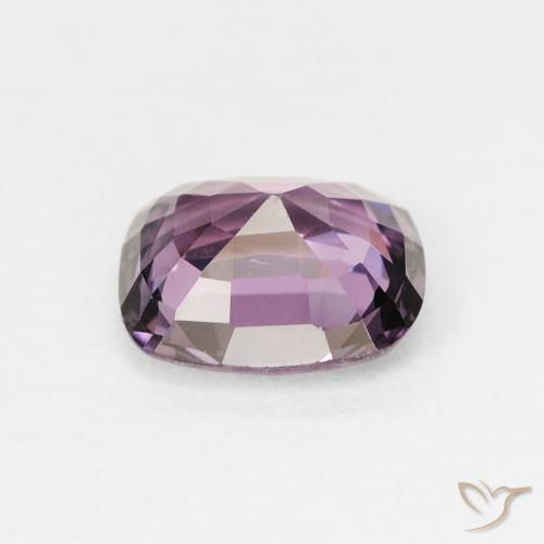 Spinello Viola medio naturale da 1.40 ct, Cuscino, VVS-VS