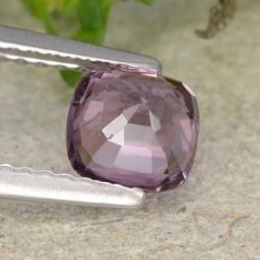 Spinello Viola chiaro naturale da 1.04 ct, Cuscino, VVS-VS