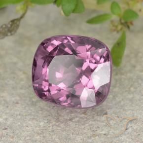 Spinello Viola medio naturale da 1.26 ct, Cuscino, VVS-VS