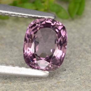 Spinello naturale porpora da 1,14 ct, taglio a cuscino, VVS
