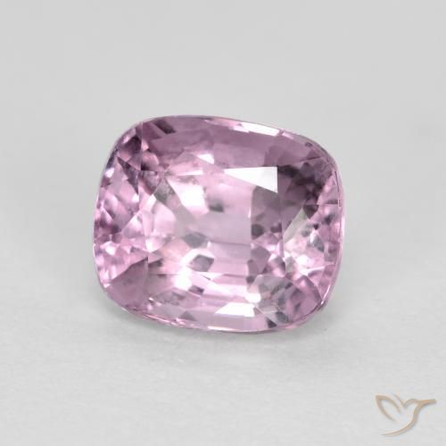 Spinello Viola chiaro naturale da 1.17 ct, Cuscino, VVS