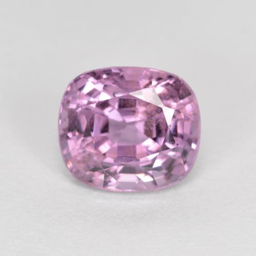 Spinello Viola medio-chiaro naturale da 1.22 ct, Taglio a cuscino, VS