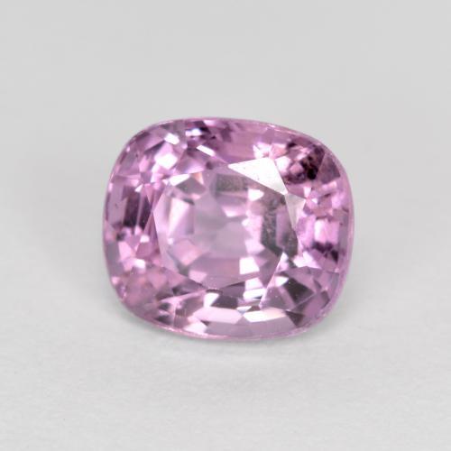 Spinello Viola medio-chiaro naturale da 1.22 ct, Taglio a cuscino, VS