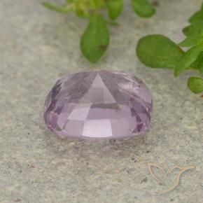 Spinello Viola rosato molto chiaro naturale da 1.29 ct, Cuscino, VS