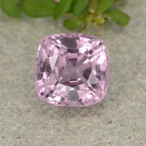 Spinello naturale porpora da 1,52 ct, taglio a cuscino, VS
