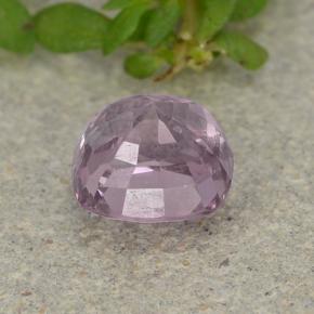 Spinello naturale porpora da 1,52 ct, taglio a cuscino, VS