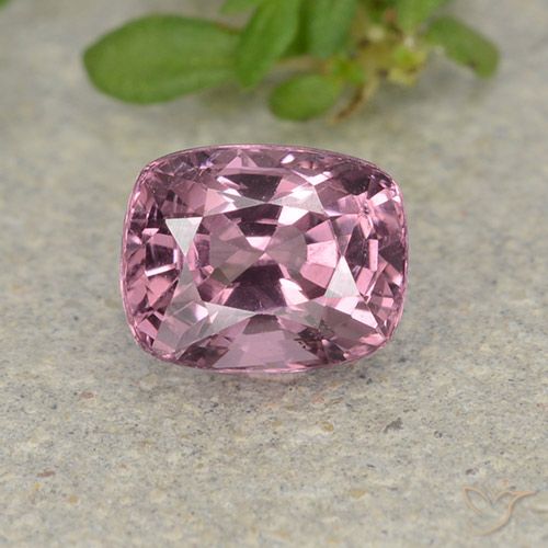 1.15ct Naturale lavanda profonda Spinello, Cuscino, VVS-VS