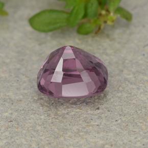 Spinello naturale porpora da 1,29 ct, taglio a cuscino, VVS-VS