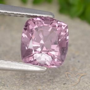 Spinello Viola chiaro naturale da 1.42 ct, Cuscino, VS