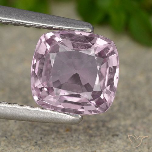 1.39ct Naturale Viola rosato molto chiaro Spinello, Cuscino, VS