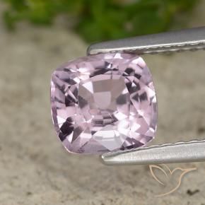 Spinello Viola rosato chiaro naturale da 1.51 ct, Cuscino, VVS-VS
